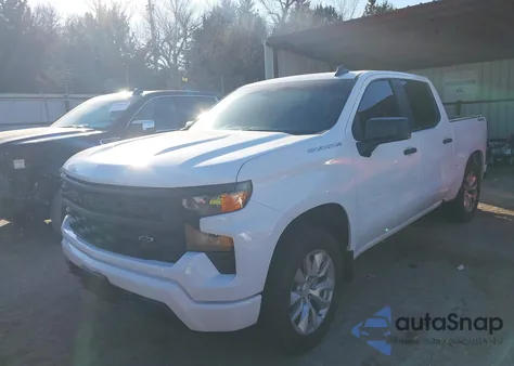 2022 Chevrolet Silverado 1500 4Wd Short Bed Custom из США, поврежденный, VIN 3GCPDBEK1NG636339